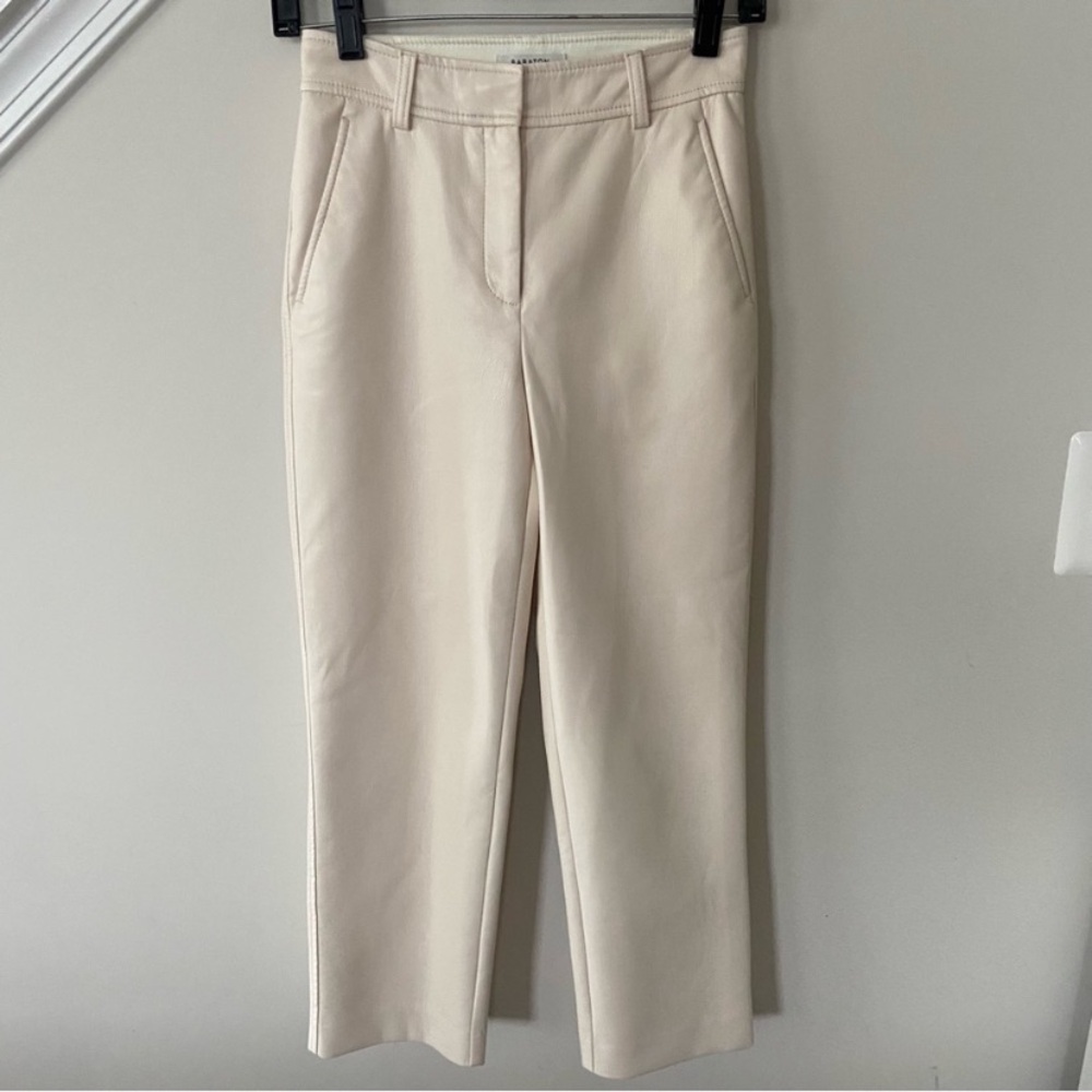 Babaton faux leather pants